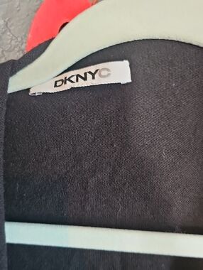 DKNYC Black Open Style Sweater Cover Up